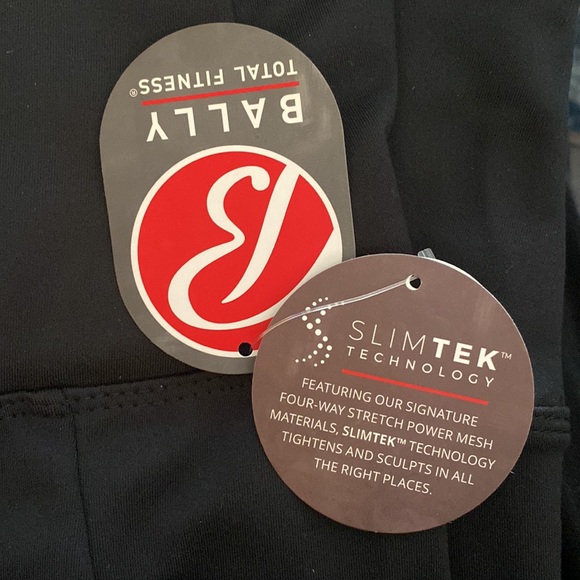 Bally leggings. Black, Super Soft. New! XL - Picture 2 of 2